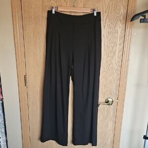 Rachel Zoe Classic Black Wide-Leg Pants